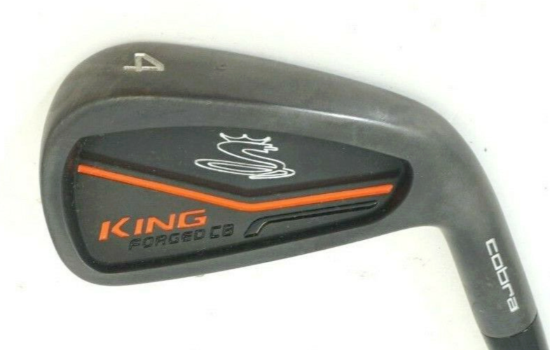 Cobra King Forged CB 4 Iron Stiff Steel Shaft Lamkin Grip