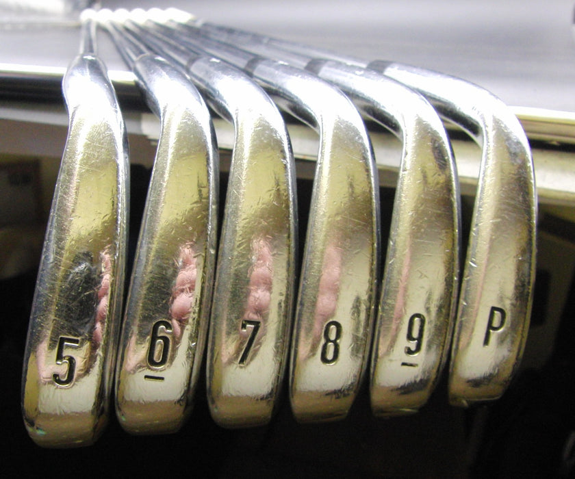 Set of 6x Callaway X Forged 2013 5-PW Irons Stiff Steel Shafts Nexgen Grips