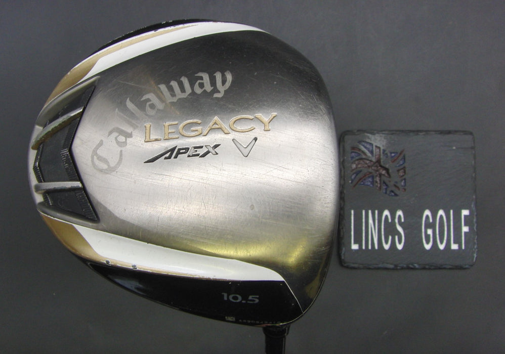 Callaway Legacy Apex 10.5° Driver Stiff Graphite Shaft Iomic Grip