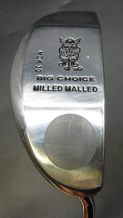 Big Choice Milled Malled MDK 30 Putter Steel Shaft 87cm Length Morris Grip