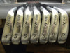 Set of 7x Yonex NanoV Irons 4-PW Stiff Steel Shafts Yonex Grips*