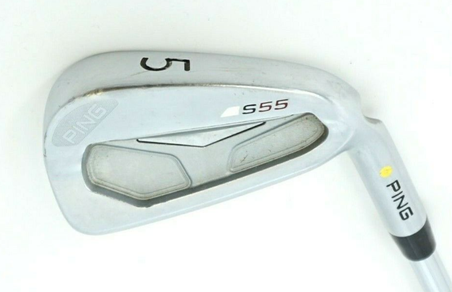Ping S55 Yellow Dot 5 Iron Regular Steel Shaft Golf Pride Grip