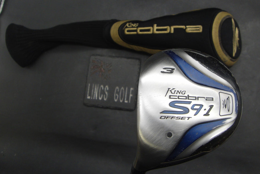 Left-Handed King Cobra S9.1 Offset 3 Wood Regular Graphite Shaft & Cobra HC