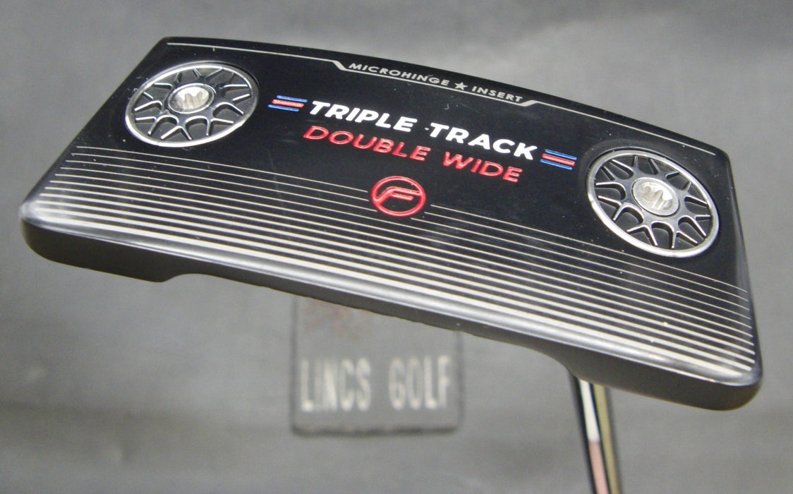 Odyssey Triple Track Double Wide F Putter 85cm Length Steel Shaft Odyssey Grip*