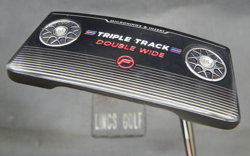 Odyssey Triple Track Double Wide F Putter 85cm Length Steel Shaft Odyssey Grip*