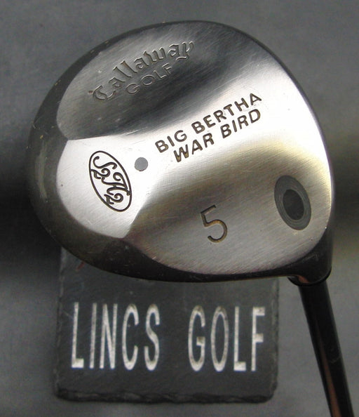 Callaway Big Bertha War Bird S2H2 5 Wood Ladies Graphite Shaft Gems Grip