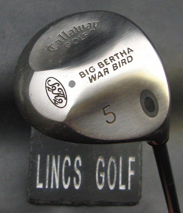 Callaway Big Bertha War Bird S2H2 5 Wood Ladies Graphite Shaft Gems Grip