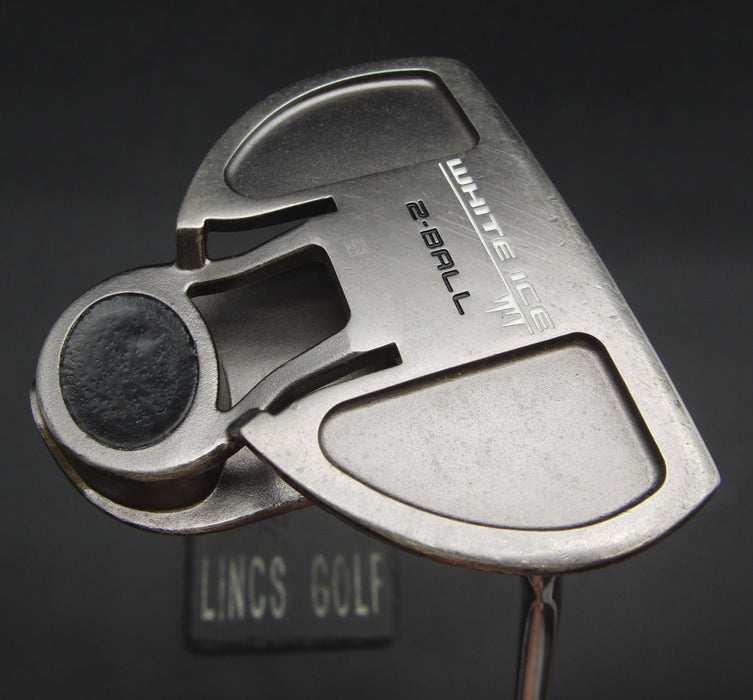 Odyssey White Ice 2-Ball Putter 86cm Length Steel Shaft Odyssey Grip*