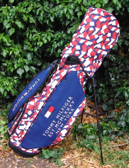 6 Division Tommy Hilfiger Golf Stand Carry Clubs Bag*