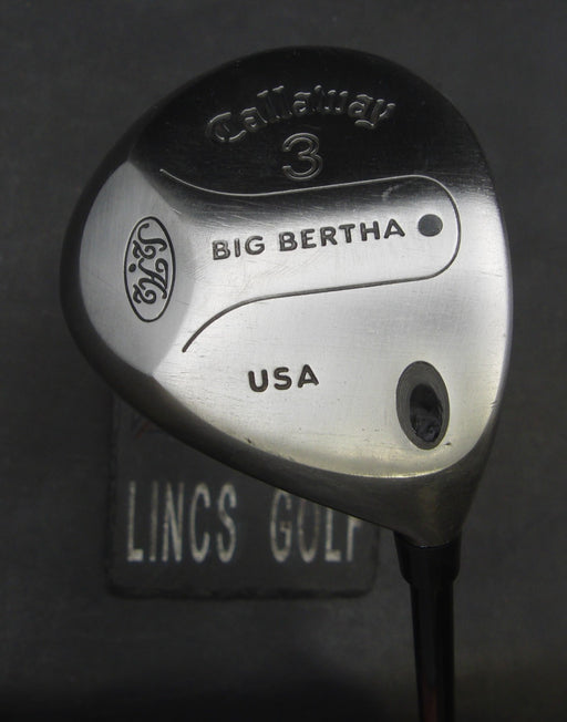 Callaway Big Bertha S2H2 USA 3 Wood Senior Graphite Shaft PSYKO Grip