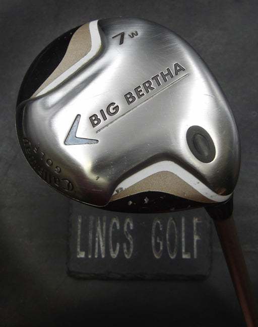 Ladies Callaway Big Bertha 7 Wood Ladies Graphite Shaft Champkey Grip & H/C