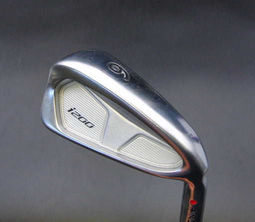 Ping i200 Red Dot 6 Iron Senior Steel Shaft Black Grip