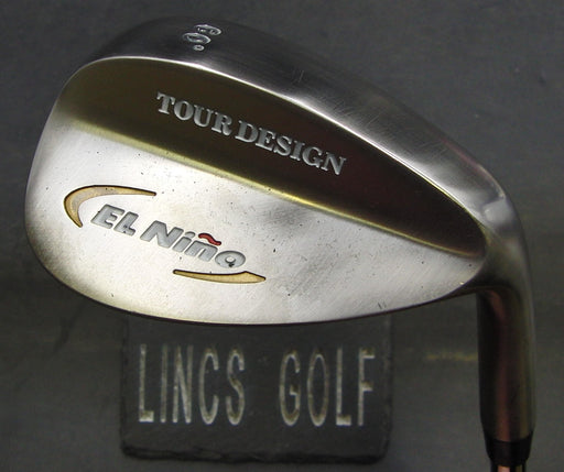 EL Nino Tour Design 60° Lob Wedge Stiff Steel Shaft Black Grip