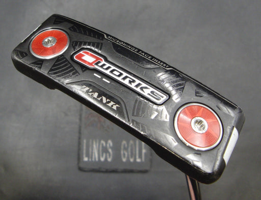 Odyssey O Works Tank Putter Steel Shaft 88cm Length Psyko Grip*