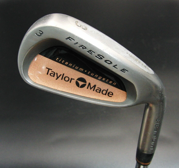 TaylorMade Firesole Titanium 3 Iron  Regular Steel Shaft Lamkin Grip