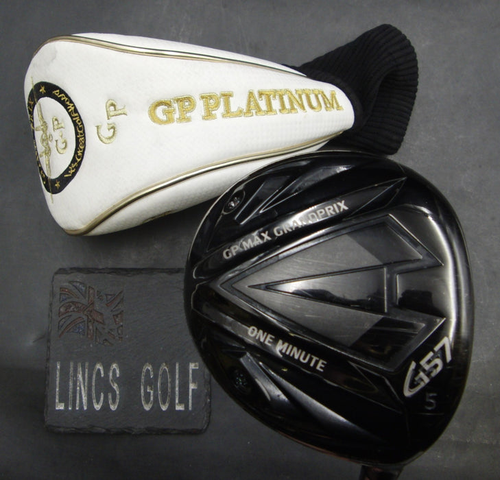 Grand Prix GP MAX ONE MINUTE G57 5 Wood Stiff Graphite Shaft & Head Cover