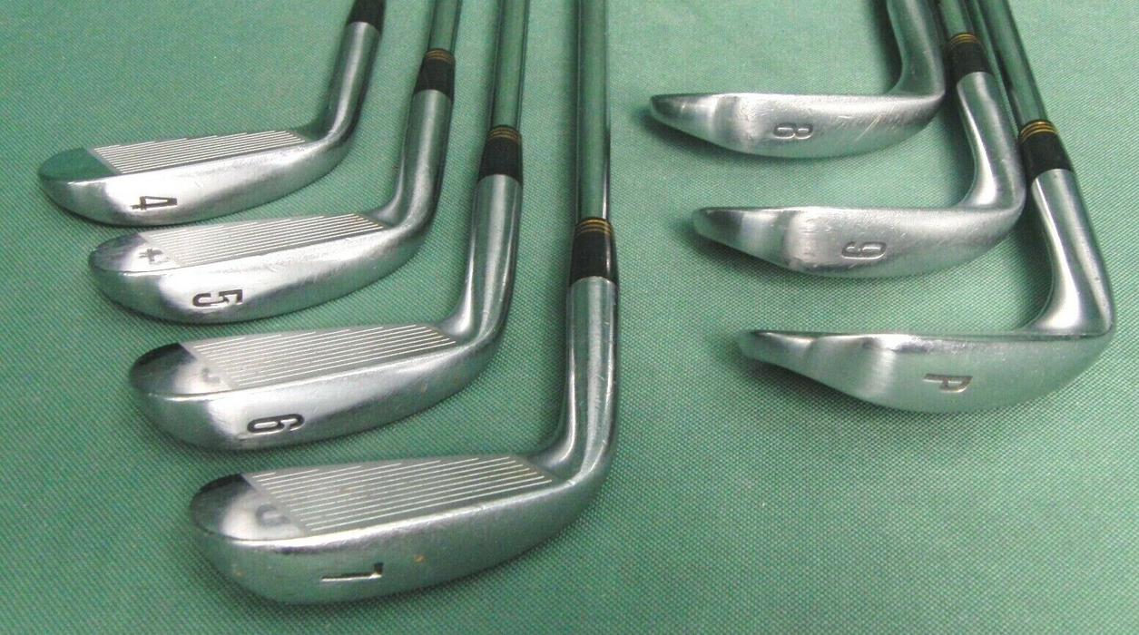 Set Of 7 x Srixon I-302 Forged Irons 4-PW Stiff Steel Shafts Mixed Grips