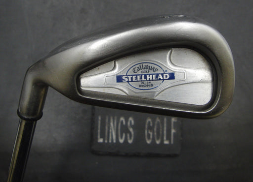 Left-Handed Callaway Steelhead X-14 5 Iron Regular Steel Shaft Callaway Grip