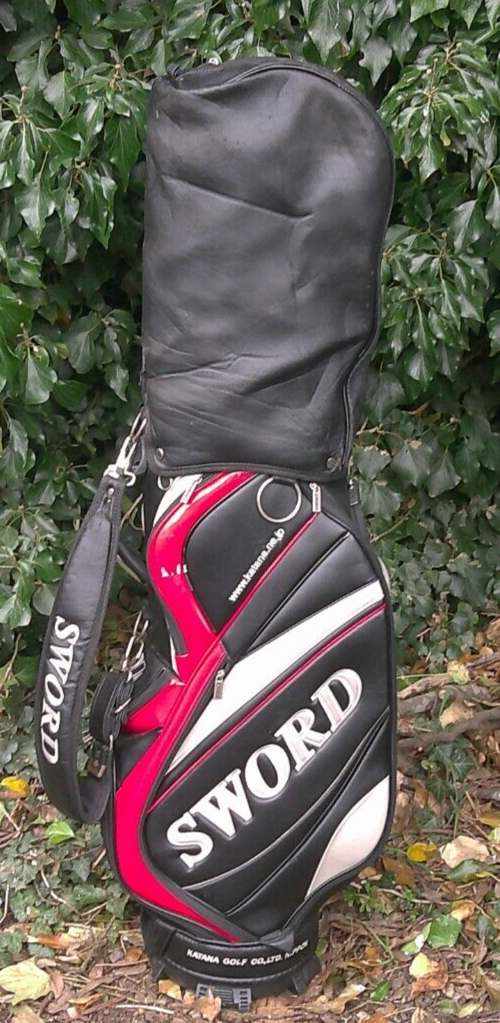 6 Division Sword Katana Golf Cart Carry Golf Clubs Bag