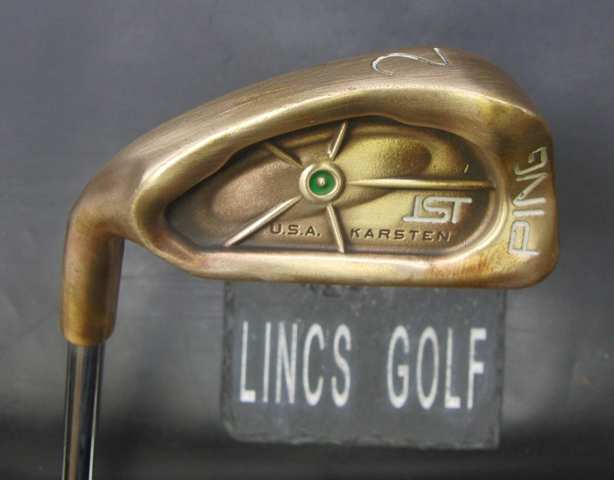 Left Handed Ping ISI Karsten Green Dot 2 Iron Regular Steel Shaft
