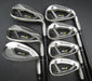 Set of 7x TaylorMade M2 2017 5-SW Irons Stiff Graphite Shafts Black Grips