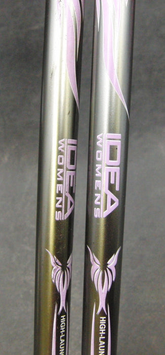 Set of 2 Adams Golf Idea  A3OS 4 & 6 Irons Ladies Graphite Shaft