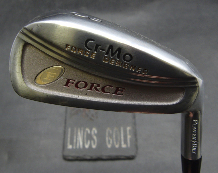 Power Bilt Force Cr-Mo 3 Iron Regular Graphite Shaft Power Bilt Grip
