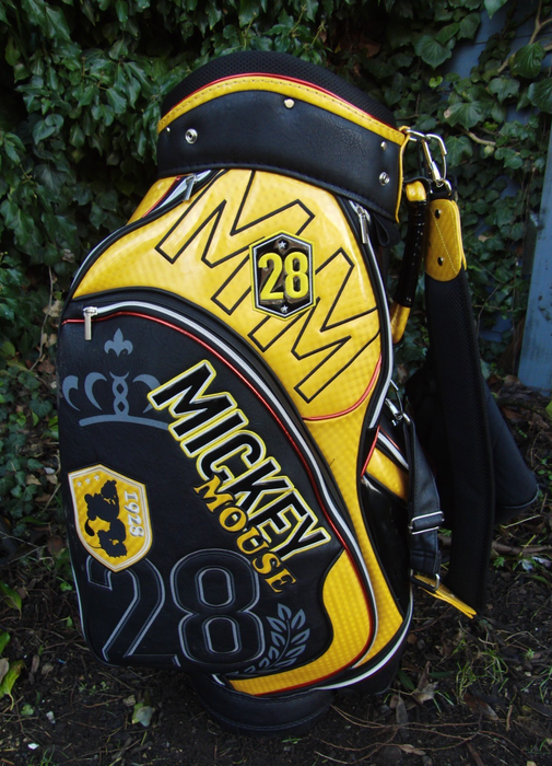6 Division Mickey Mouse Trolley Cart Carry Golf Clubs Bag*