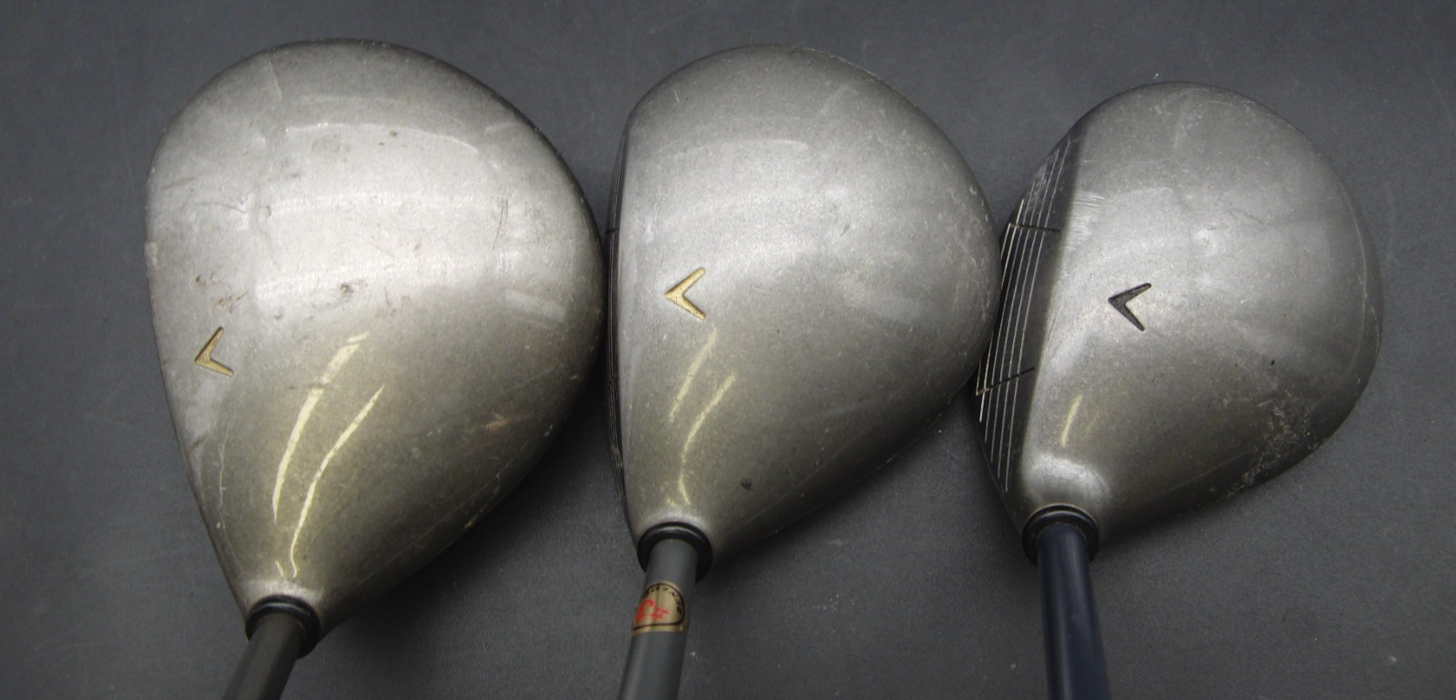 Set of XXIO Irons 5-PW+AW + Callaway Driver + 3 Wood + 7 Wood + Putter*