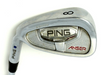 Left Handed Ping Anser Forged Blue Dot 8 Iron Ping CFS Stiff Steel Shaft