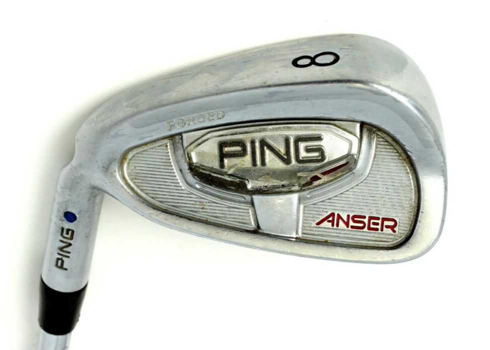Left Handed Ping Anser Forged Blue Dot 8 Iron Ping CFS Stiff Steel Shaft