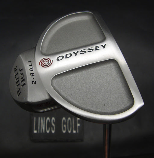 Odyssey White Hot 2-Ball Putter 86cm Length Steel Shaft Super Stroke Grip