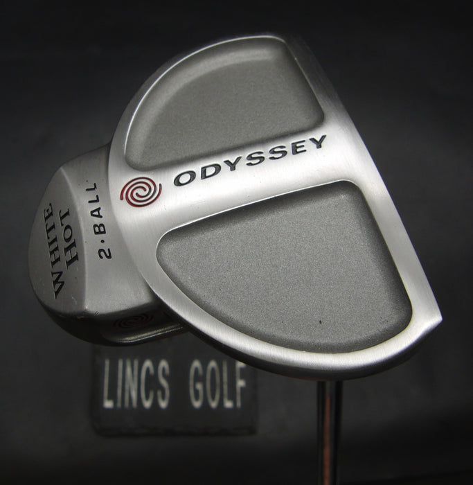 Odyssey White Hot 2-Ball Putter 86cm Length Steel Shaft Super Stroke Grip