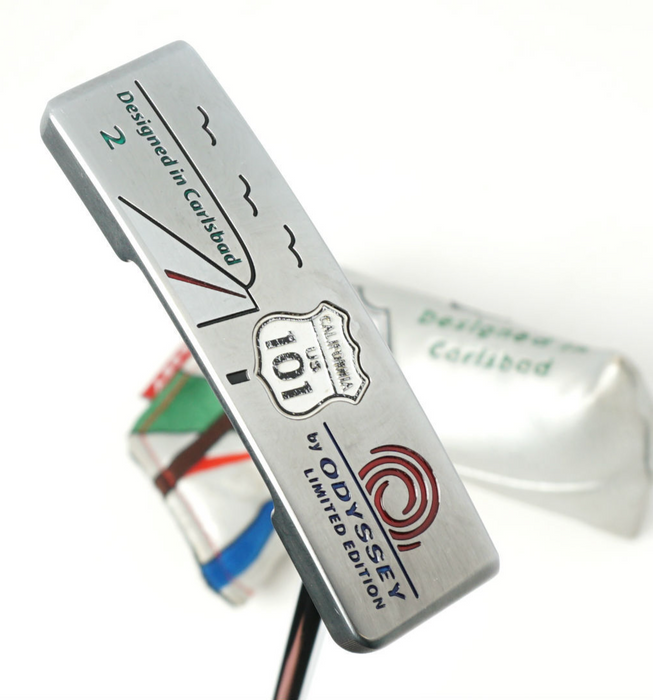 Limited Edition Odyssey California US 101 2 Putter + Head Cover