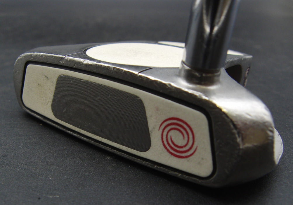 Odyssey White Steel 2-Ball Putter 83cm Length Steel Shaft RoseMark Grip*