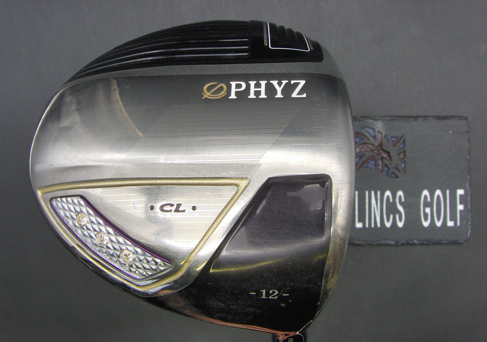 Ladies Bridgestone PHYZ CL 12° Driver Ladies Graphite Shaft PHYZ Grip