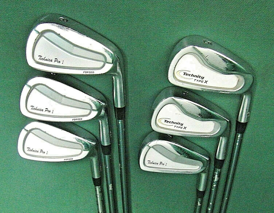 Combo Set Of 6 x Epon Technica Pro 1 & Technity X Forged Irons 5-PW Stiff Steel
