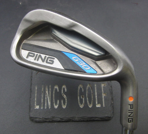 Ping G30 Orange Dot 8 Iron Regular Steel Shaft Black Grip