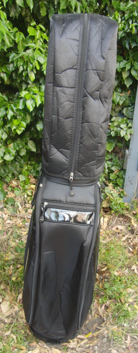 7 Division Bridgestone TourStage Golf Stand Cart Carry Trolley Golf Clubs Bag**
