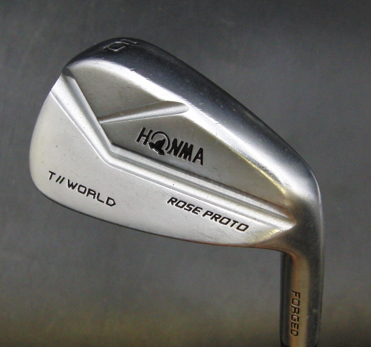Honma Forged T World Rose Proto 10 Iron Extra Stiff Steel Shaft Honma Grip