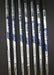 Set of 7x Ping G Series Brown Dot Irons 4-PW Stiff Steel Shafts GolfPride Grips