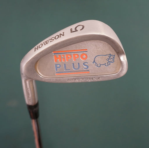 Left-Handed Hippo Plus 5 Iron Regular Steel Shaft Hippo Grip