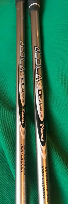Ladies Set Of 2 x Adams Idea A2 OS Hybrids 4 & 5 Ladies Graphite Shafts
