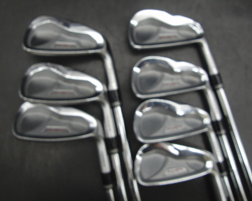 Set of 7x Yonex NanoV Irons 4-PW Stiff Steel Shafts Yonex Grips*