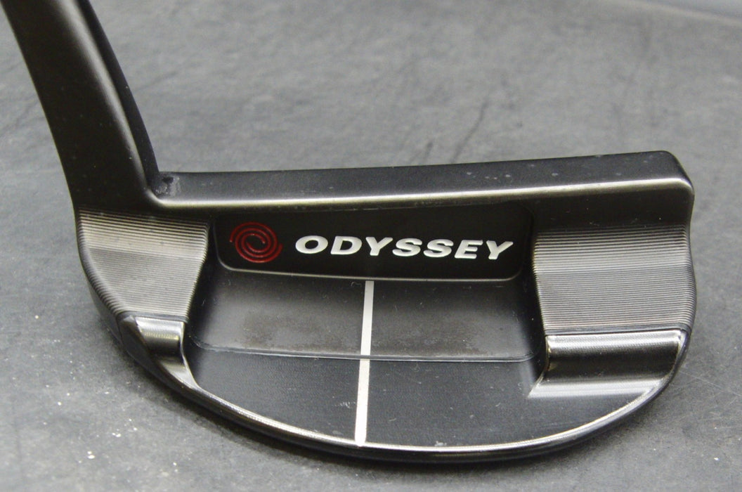 Odyssey White Damascus iX 9HT Putter Steel Shaft 85cm Length Lamkin Grip*