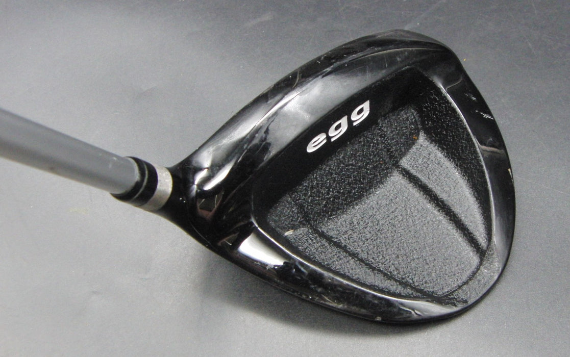 PRGR Egg Spoon 15° 3 Wood Stiff Graphite Shaft Golf Pride Grip