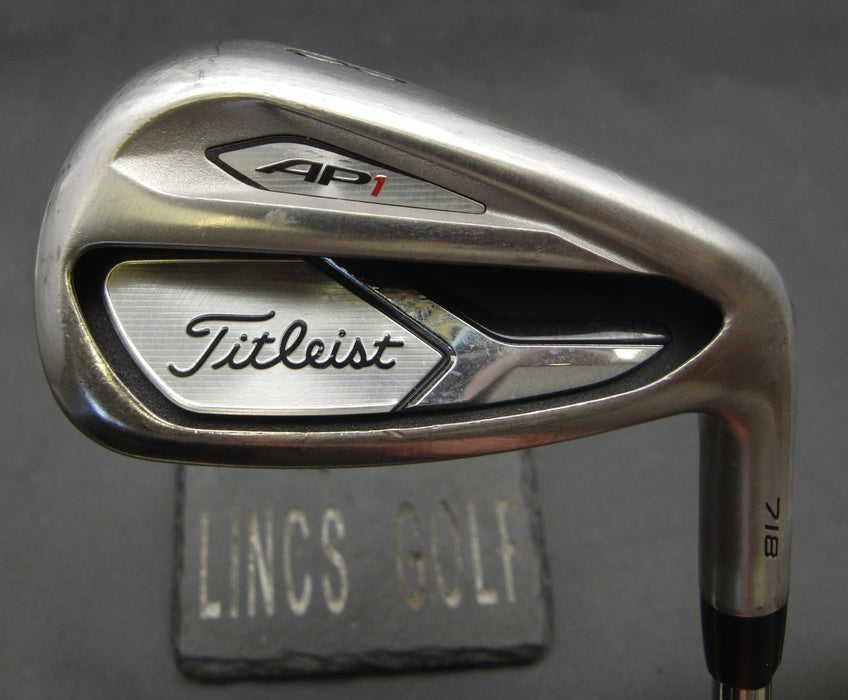 Titleist AP1 718 8 Iron Stiff Steel Shaft Golf Pride Grip