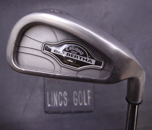 Callaway Big Bertha X-12 Pro Series 4 Iron Stiff Steel Shaft Callaway Grip