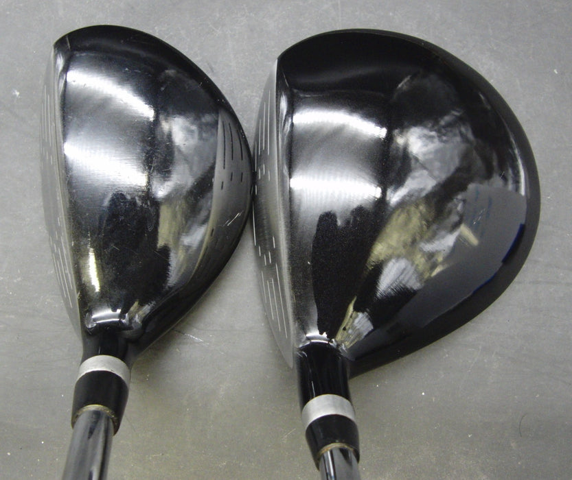 Set of 2 Callaway STRATA Titanium Composite 5 Hybrid +3 Wood Regular Graphite