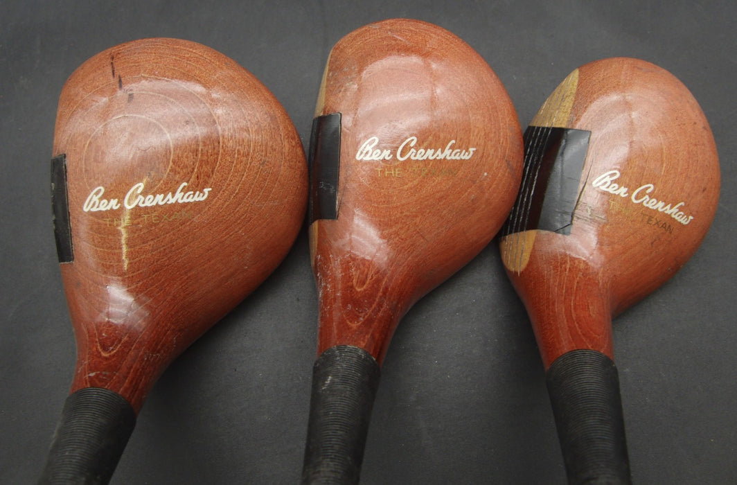 Set of 3 Macgregor The Texan Driver + 3 + 5 Wood Regular Steel Shafts